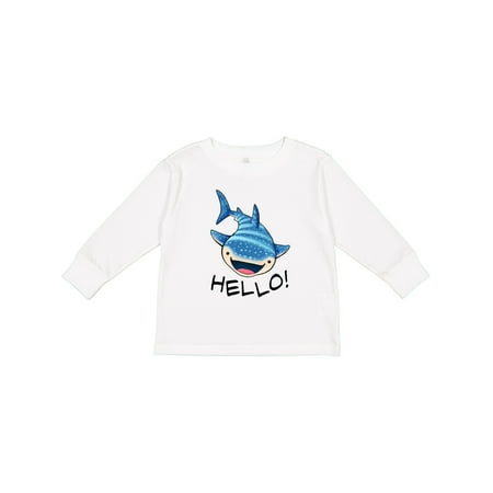 Inktastic Cute Whale Shark Says Hello Gift Toddler Boy or Toddler Girl Long Sleeve T-Shirt
Inktastic Cute Whale Shark Says Hello Gift Toddler Boy or Toddler Girl Long Sleeve T-Shirt