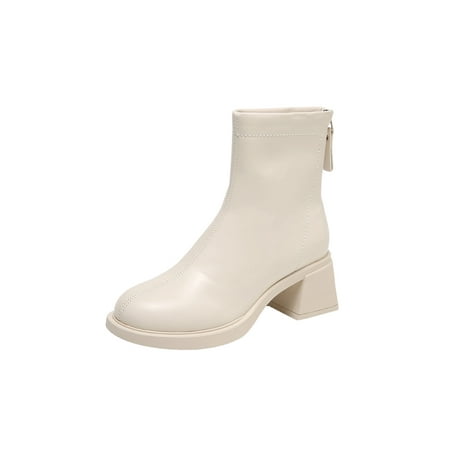 Gomelly Ladies Breathable Booties Lightweight Mid Heels Casual Shoes Work Comfort Low Calf Beige 5
Gomelly Ladies Breathable Booties Lightweight Mid Heels Casual Shoes Work Comfort Low Calf Beige 5
