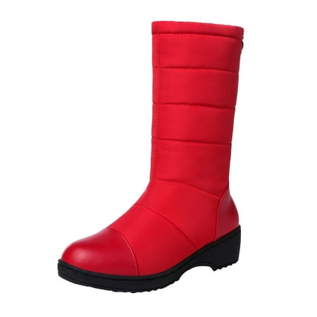 GNEIKDEING Winter Warm And Plush New Flat Bottom Thickened Down Cloth Medium Snow Boots Large Women s Boots Gift on Clearance
GNEIKDEING Winter Warm And Plush New Flat Bottom Thickened Down Cloth Medium Snow Boots Large Women s Boots Gift on Clearance