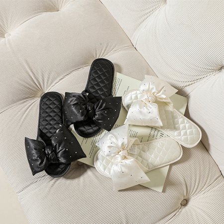 New Butterfly-knot Women Slippers Home Shoes Indoor House Comfortable Cotton Summer Slides 
New Butterfly-knot Women Slippers Home Shoes Indoor House Comfortable Cotton Summer Slides