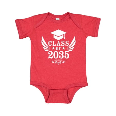 Inktastic Class of 2035 with Graduation Cap and Wings Gift Baby Boy or Baby Girl Bodysuit
Inktastic Class of 2035 with Graduation Cap and Wings Gift Baby Boy or Baby Girl Bodysuit