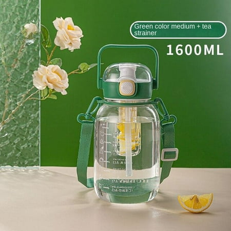 YCNYCHCHY 1.2/1.6/2 L Sports Water Cup Square Water Cup Large-Capacity Big Belly Cup Fruit Tea With Portable Strap Office Double Drink Cup
YCNYCHCHY 1.2/1.6/2 L Sports Water Cup Square Water Cup Large-Capacity Big Belly Cup Fruit Tea With Portable Strap Office Double Drink Cup