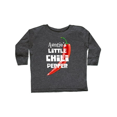 Inktastic Auntie s Little Chili Pepper Gift Toddler Boy or Toddler Girl Long Sleeve T-Shirt
Inktastic Auntie s Little Chili Pepper Gift Toddler Boy or Toddler Girl Long Sleeve T-Shirt
