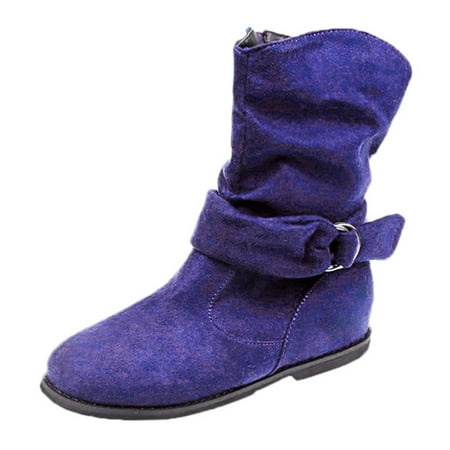 ZXHACSJ Boots Womens Shoes Winter And Autumn British Style Belt Buckle Snow Short Boots Dark Purple 37
ZXHACSJ Boots Womens Shoes Winter And Autumn British Style Belt Buckle Snow Short Boots Dark Purple 37