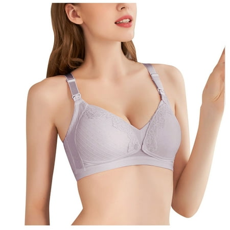 Yclkvgw Maternity Tops Women Gathered Underwear Maternity Breast Feeding Bra With Front Buckle Cotton Blend Pregnant Bra
Yclkvgw Maternity Tops Women Gathered Underwear Maternity Breast Feeding Bra With Front Buckle Cotton Blend Pregnant Bra