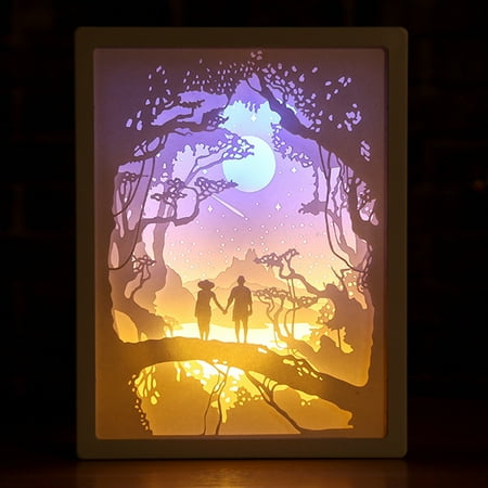 Alexsix Paper Carving Art Night Light Creative LED Table Lamp Personalized Desktop Ornament for Home Living
Alexsix Paper Carving Art Night Light Creative LED Table Lamp Personalized Desktop Ornament for Home Living