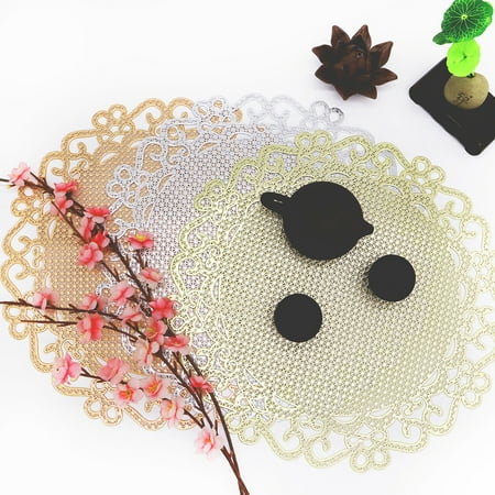 Chinese Knot Pattern Round Placemats Farmhouse Table Waterproof PVC Vase Place Mat Fall Decor for Home 16 Inch Round
Chinese Knot Pattern Round Placemats Farmhouse Table Waterproof PVC Vase Place Mat Fall Decor for Home 16 Inch Round
