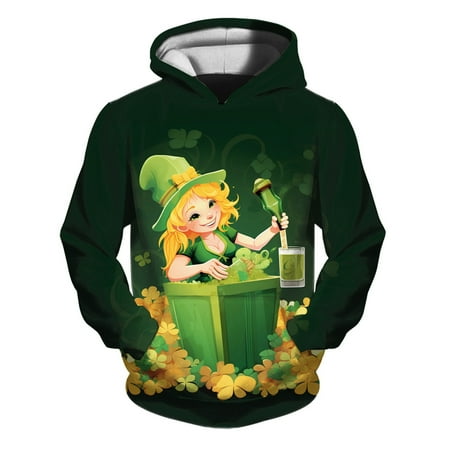 Little Boys Girls Kids Hooded Unisex Sweatshirt St. Patrick s Day Printed Pullover Hoodie For Girls Boys With Pocket Baby Boy Halloween Outfit Kid Clothes Autumn Matching Kids Outfits
Little Boys Girls Kids Hooded Unisex Sweatshirt St. Patrick s Day Printed Pullover Hoodie For Girls Boys With Pocket Baby Boy Halloween Outfit Kid Clothes Autumn Matching Kids Outfits