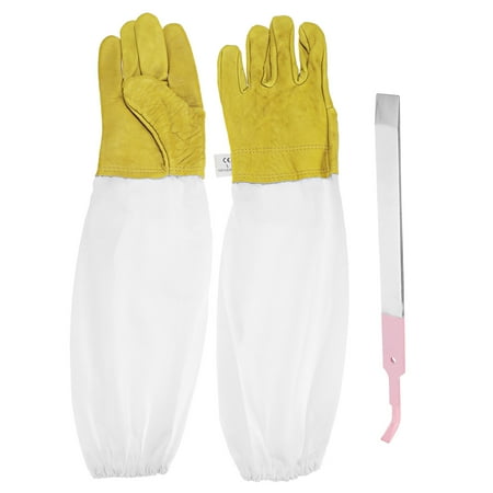 Uxcell Extra Long Yellow Handle Beehive Cleaning Scraper L Sleeves Gloves Goatskin
Uxcell Extra Long Yellow Handle Beehive Cleaning Scraper L Sleeves Gloves Goatskin