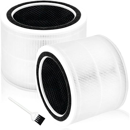 Core 200S Replacement Filter for LEVOIT Core 200S Smart WiFi Air Purifier 3-in-1 H13 True HEPA Filter Replacement and High-Efficiency Activated Carbon Part # Core 200S-RF 2 Pack
Core 200S Replacement Filter for LEVOIT Core 200S Smart WiFi Air Purifier 3-in-1 H13 True HEPA Filter Replacement and High-Efficiency Activated Carbon Part # Core 200S-RF 2 Pack