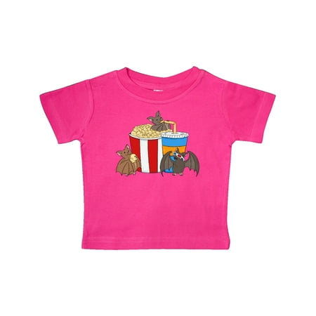 Inktastic Movie Loving Bats with Popcorn and Soda Gift Baby Boy or Baby Girl T-Shirt
Inktastic Movie Loving Bats with Popcorn and Soda Gift Baby Boy or Baby Girl T-Shirt