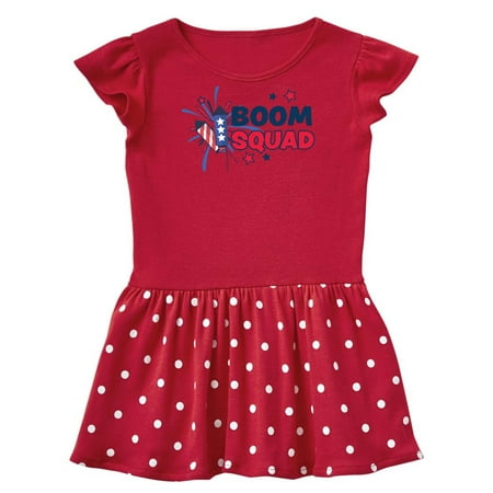 Inktastic 4th of July Boom Squad Blue and Red Fireworks Gift Baby Girl Dress
Inktastic 4th of July Boom Squad Blue and Red Fireworks Gift Baby Girl Dress