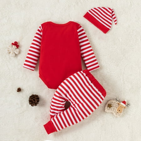 kpoplk Christmas Outfits For Toddler Girls Xmas Infant Newborn Baby Boys Girls Cartoon Long Sleeve Holiday Baby Girl Outfit(Red)
kpoplk Christmas Outfits For Toddler Girls Xmas Infant Newborn Baby Boys Girls Cartoon Long Sleeve Holiday Baby Girl Outfit(Red)