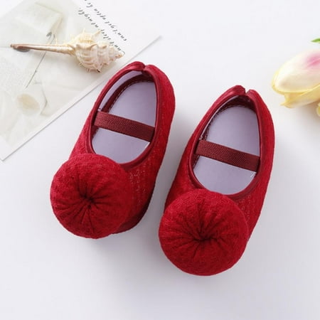 MEROTABLE Infant Baby Girls Shoes Soft Sole Flower Shoes Flats Pincess Prewalker Christening Baptism Crib Shoes
MEROTABLE Infant Baby Girls Shoes Soft Sole Flower Shoes Flats Pincess Prewalker Christening Baptism Crib Shoes
