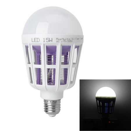 15W E27 Summer Moths Flying Insects LED Zapper Mosquito Killer Lamp Light Bulb
15W E27 Summer Moths Flying Insects LED Zapper Mosquito Killer Lamp Light Bulb