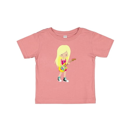 Inktastic Rock Girl Blonde Hair Guitar Player Band Music Gift Baby Girl T-Shirt
Inktastic Rock Girl Blonde Hair Guitar Player Band Music Gift Baby Girl T-Shirt