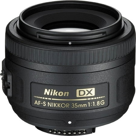 Nikon 35mm f/1.8G DX AF-S Nikkor Lens - Factory Refurbished includes Full 1 Year Warranty