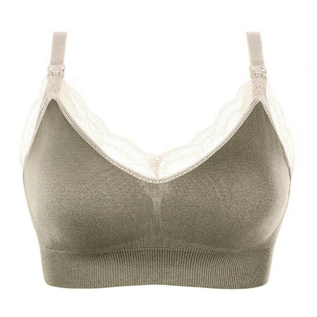 Women s Nursing Bra Adjustable Shoulder Straps Casual Seamless Lace Pregnant Feeding Bra
Women s Nursing Bra Adjustable Shoulder Straps Casual Seamless Lace Pregnant Feeding Bra