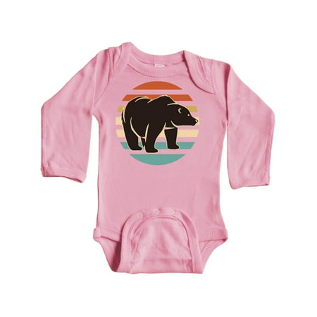 Inktastic Bear Silhouette Retro Sunset Gift Baby Boy or Baby Girl Long Sleeve Bodysuit
Inktastic Bear Silhouette Retro Sunset Gift Baby Boy or Baby Girl Long Sleeve Bodysuit