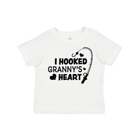 Inktastic I Hooked Granny s Heart with Fishing Rod Gift Toddler Boy or Toddler Girl T-Shirt
Inktastic I Hooked Granny s Heart with Fishing Rod Gift Toddler Boy or Toddler Girl T-Shirt