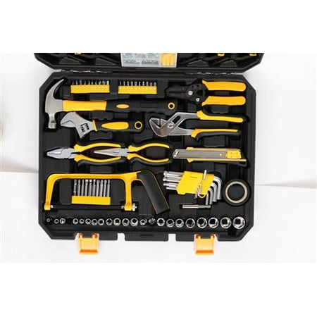 Anvazise 198pc Tool Set Black & Yellow