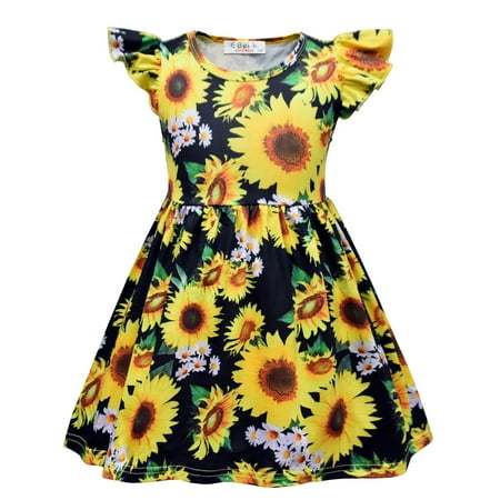 Kamo Toddler Little Girls Short Casual Dress Spring Summer Flutter Sleeve Basic Tunic Shirt Playwear Dress
Kamo Toddler Little Girls Short Casual Dress Spring Summer Flutter Sleeve Basic Tunic Shirt Playwear Dress