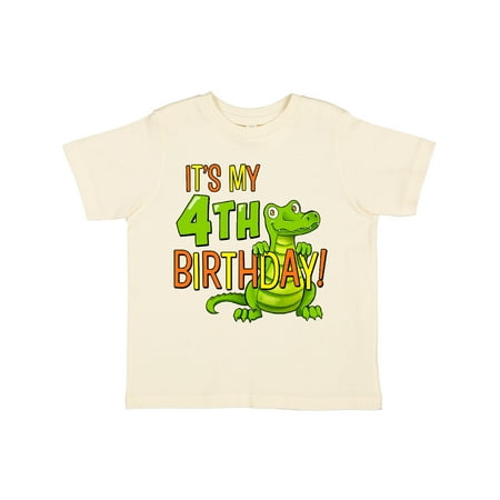 Inktastic It s My 4th Birthday with Cute Green Alligator Gift Toddler Boy or Toddler Girl T-Shirt
Inktastic It s My 4th Birthday with Cute Green Alligator Gift Toddler Boy or Toddler Girl T-Shirt