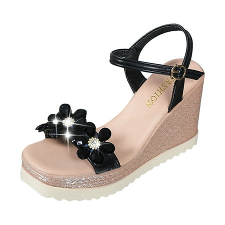 Fanxing Women S Sandals Anti-Slip Casual Paltform Sandals Glitter Rhinestones Open Toe Wedges Ankle Strap Summer Sandals
Fanxing Women S Sandals Anti-Slip Casual Paltform Sandals Glitter Rhinestones Open Toe Wedges Ankle Strap Summer Sandals
