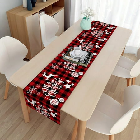 Winter Christmas Merry Xmas Table Runners Table Flag Decorative Tablecloth for Holiday Christmas Dining Table Decorations 13 x 72 Inch
Winter Christmas Merry Xmas Table Runners Table Flag Decorative Tablecloth for Holiday Christmas Dining Table Decorations 13 x 72 Inch