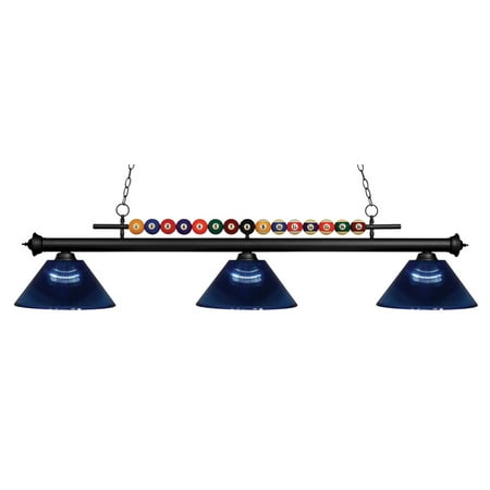 Island Lighting 3 Light With Matte Black Finish Steel Medium Base Bulb 14 inch 450 Watts 
Island Lighting 3 Light With Matte Black Finish Steel Medium Base Bulb 14 inch 450 Watts
