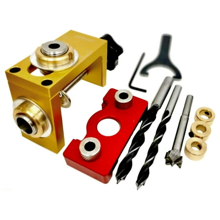 Woodworking Pocket Hole Jig Kit Hole Opener Wood Hole Drilling Punch Locator no locator plate
Woodworking Pocket Hole Jig Kit Hole Opener Wood Hole Drilling Punch Locator no locator plate