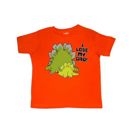 Inktastic I Love My Dad with Baby and Daddy Stegosauruses Gift Toddler Boy or Toddler Girl T-Shirt
Inktastic I Love My Dad with Baby and Daddy Stegosauruses Gift Toddler Boy or Toddler Girl T-Shirt
