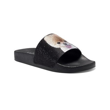 INC Womens Peymin Glitter Bulldog Pool Slides
