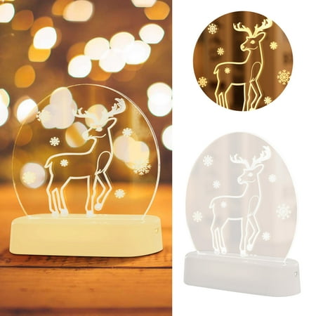 Christmas Home Christmas 3D Night Light Atmosphere Bedside LED Table Lighting Christmas Lighting Night Light
Christmas Home Christmas 3D Night Light Atmosphere Bedside LED Table Lighting Christmas Lighting Night Light