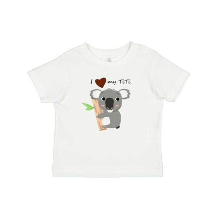 Inktastic Koala (i Love My Titi) Gift Baby Boy or Baby Girl T-Shirt