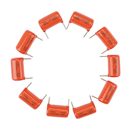 Sofullue Set of 10 Sprague Guitar Bass Hot Favorable 022uf 600v 715P Orange Drop Capacitor Caps Guitar Tone Cap Capacitors
Sofullue Set of 10 Sprague Guitar Bass Hot Favorable 022uf 600v 715P Orange Drop Capacitor Caps Guitar Tone Cap Capacitors