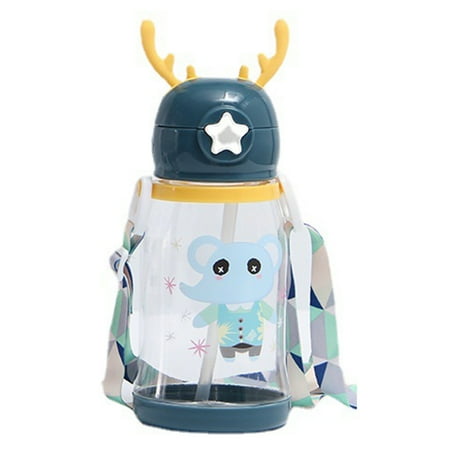 600ml Sport Water Bottle Lovely Antlers Large Capacity Portable Clear Straw Bottle Student Water Cup for Outdoor
600ml Sport Water Bottle Lovely Antlers Large Capacity Portable Clear Straw Bottle Student Water Cup for Outdoor