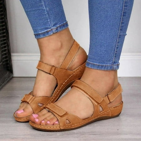 Egmy Women S Summer Solid Color Hollow Out Wedge Comfortable Soft Women S Sandals Yellow 42
Egmy Women S Summer Solid Color Hollow Out Wedge Comfortable Soft Women S Sandals Yellow 42