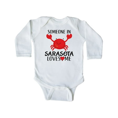 Inktastic Someone in Sarasota Loves Me Gift Baby Boy or Baby Girl Long Sleeve Bodysuit
Inktastic Someone in Sarasota Loves Me Gift Baby Boy or Baby Girl Long Sleeve Bodysuit