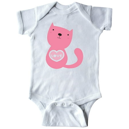 Inktastic Love Cat 2 Gift Baby Boy or Baby Girl Bodysuit