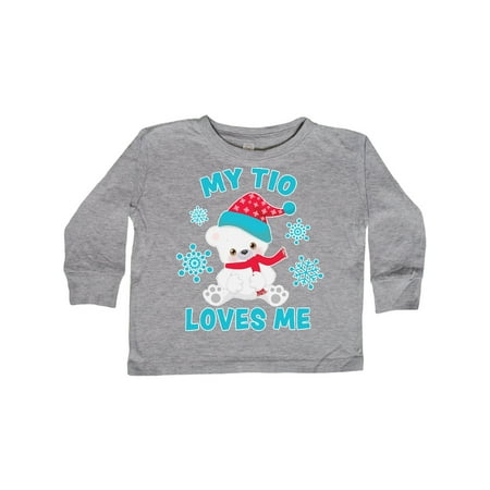 Inktastic Polar Bear My Tio Loves Me in Santa Hat with Snowflakes Gift Toddler Boy or Toddler Girl Long Sleeve T-Shirt
Inktastic Polar Bear My Tio Loves Me in Santa Hat with Snowflakes Gift Toddler Boy or Toddler Girl Long Sleeve T-Shirt