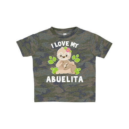 Inktastic Cute Sloth I Love My Abuelita with Green Leaves Gift Toddler Boy or Toddler Girl T-Shirt
Inktastic Cute Sloth I Love My Abuelita with Green Leaves Gift Toddler Boy or Toddler Girl T-Shirt