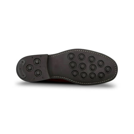 Hoggs of Fife Muirfield Brogue Shoe Rubber Sole Burnished Tan UK 7
