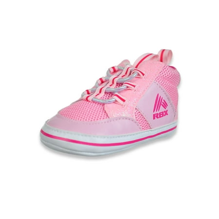 RBX Baby Girls Hi-Top Strapped Sneaker Booties - pink/fuchsia 9 - 12 months (Newborn)
RBX Baby Girls Hi-Top Strapped Sneaker Booties - pink/fuchsia 9 - 12 months (Newborn)