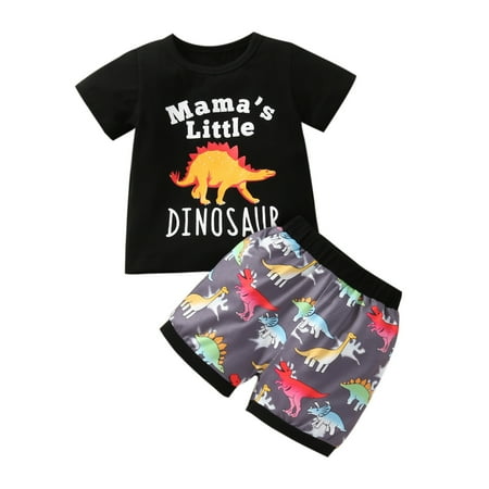AIMAOMI Baby Boys Outfits Letter Dinosaur Print Tops Dinosaur Shorts 2PCS Clothes Set H
AIMAOMI Baby Boys Outfits Letter Dinosaur Print Tops Dinosaur Shorts 2PCS Clothes Set H