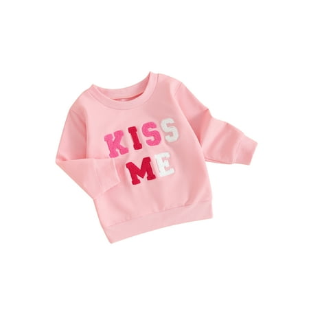 Infant Toddler Baby Girls Valentine s Day Sweatshirts Letter Print Crewneck Long Sleeve Pullover Shirts Tops
Infant Toddler Baby Girls Valentine s Day Sweatshirts Letter Print Crewneck Long Sleeve Pullover Shirts Tops
