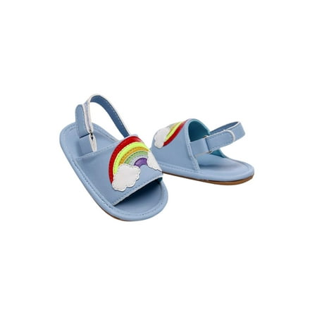 Gureui Toddler Infant Baby Boys Girls Summer Breathable Sandals Cartoon Rainbow Pattern Hard Sole Shoes Non-slip Prewalker
Gureui Toddler Infant Baby Boys Girls Summer Breathable Sandals Cartoon Rainbow Pattern Hard Sole Shoes Non-slip Prewalker