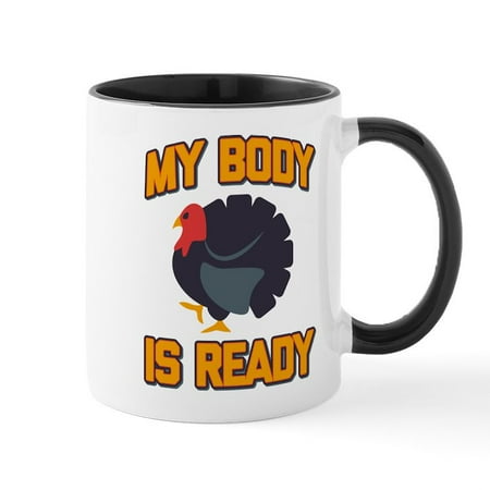 CafePress - My Body Is Ready Turkey Emoji - 11 oz Ceramic Mug - Novelty Coffee Tea Cup
CafePress - My Body Is Ready Turkey Emoji - 11 oz Ceramic Mug - Novelty Coffee Tea Cup