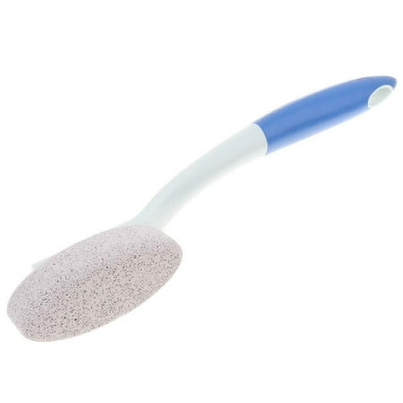 Portable 35Cm Long Handle Pumice Stone Foot Scrubber Remove Tool