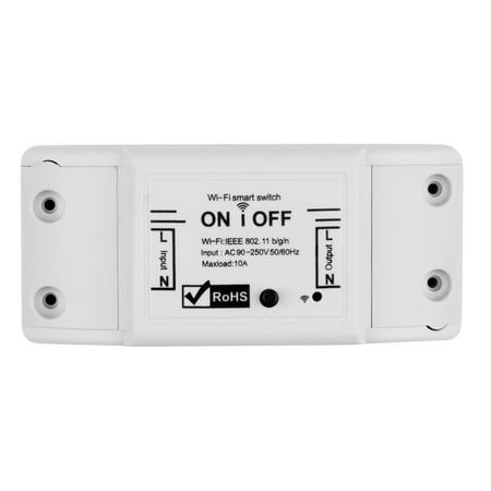 Smart Remote Control Wifi On/Off Switch Home Appliance Controller Replacement for IOS/Android
Smart Remote Control Wifi On/Off Switch Home Appliance Controller Replacement for IOS/Android